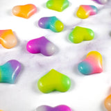 Rainbow Heart Magnets