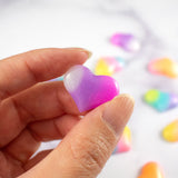 Rainbow Heart Magnets