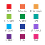 Fork Circle Planner Stickers