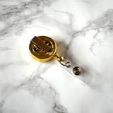 Pearl Wreath Badge Reel