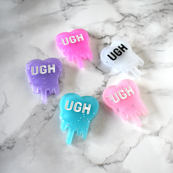 Ugh Dripping Heart Magnets