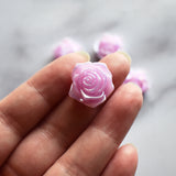 Iridescent Rose Magnets