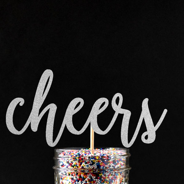 Cheers Cake Topper