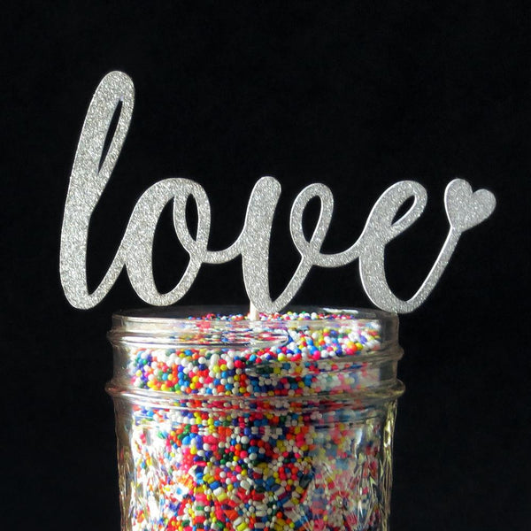 Cake Toppers - Love Cake Topper