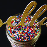 Cake Toppers - Personalized Name Cake Topper