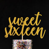 Cake Toppers - Sweet Sixteen Cake Topper
