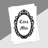 Cara Mia / Mon Cher Greeting Cards