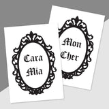 Cara Mia / Mon Cher Greeting Cards