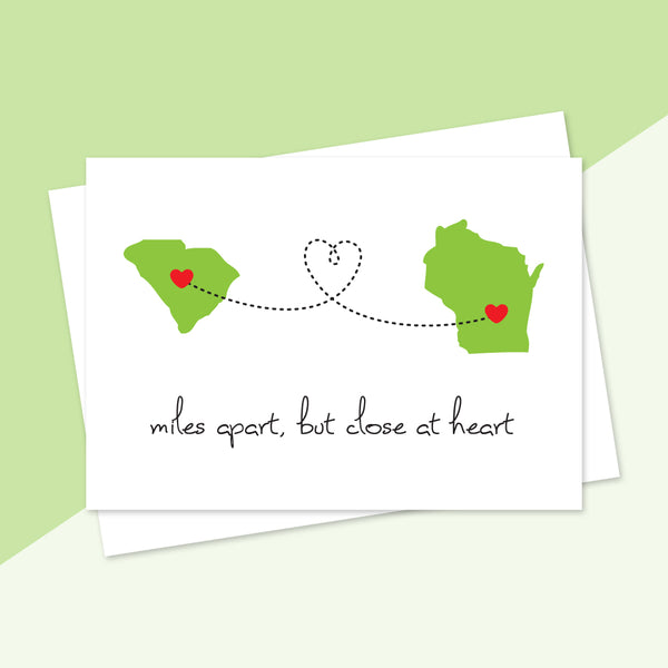 Personalized States Card