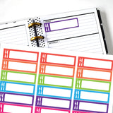 Meal Prep Write-In Planner Stickers