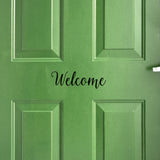 Welcome Door Decal