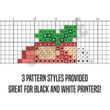 Opportunity Rover Cross Stitch Pattern