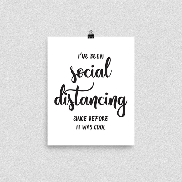 Social Distancing Print