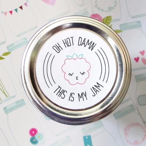 Stickers - Oh Hot Damn This Is My Jam