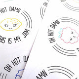 Stickers - Oh Hot Damn This Is My Jam