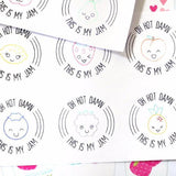 Stickers - Oh Hot Damn This Is My Jam