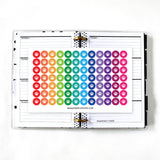 Paw Print Circle Planner Stickers