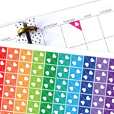 Heart Corner Planner Stickers