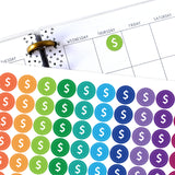 Payday Circle Planner Stickers